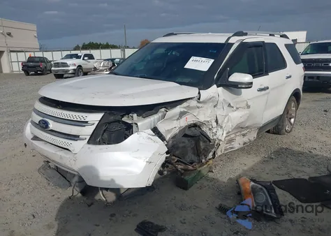 2015 Ford Explorer Limited from USA, damaged, VIN 1FM5K7F88FGA25858